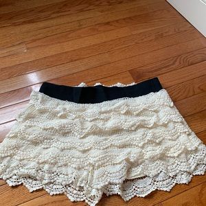 white shorts